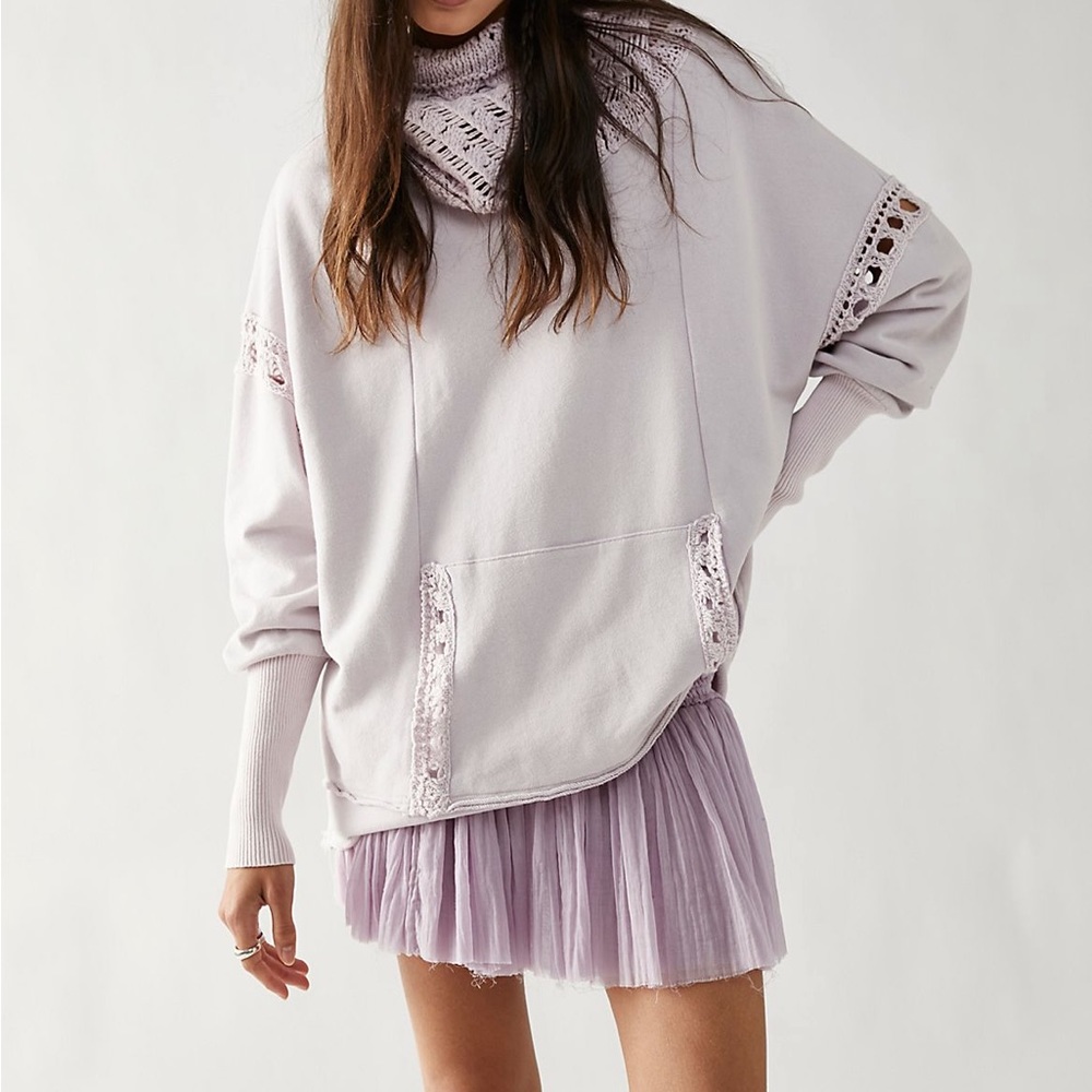 Free people melody crochet swit nwot